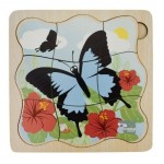 Lifecycle of a Butterfly - Wooden Layer Puzzle