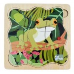 Lifecycle of a Green Tree Frog - Wooden Layer Puzzle
