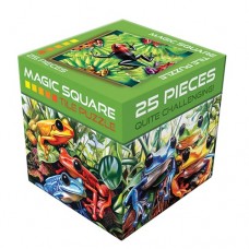 Magic Square Tile Puzzle - Frogs 25pc Magic Square Tile Puzzle - Frogs 25pc