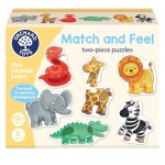 Match & Feel 2pc Puzzles - Orchard Toys  