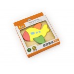 Chunky Wooden Puzzle 4 pc - Plane - Viga Toys