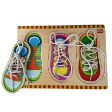 Shoe Lacing Puzzle - Fun Factory Shoe Lacing Puzzle - Fun Factory