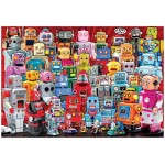 100 pc Lunch Box + Puzzle - Robots