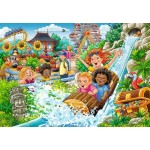 24 pc Ravensburger Puzzle - Amusement Park 2x24pc NEW