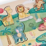 Sound Puzzle - Savannah Jungle Friends - Eurekakids