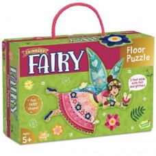 50 pc Peaceable Kingdom Shaped Floor Puzzle - Fairy