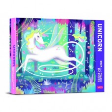 100 pc Sassi Puzzle & Book - Unicorn 