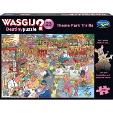 1000 pc Wasgij Puzzle Destiny #23 Theme Park Thrills 1000 pc Wasgij Puzzle Destiny #23 Theme Park Thrills