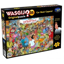 1000 pc Wasgij Puzzle Original #35 Car Boot Caper
