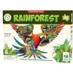 200 pc Wildlife World Shaped Puzzle – Rainforest 