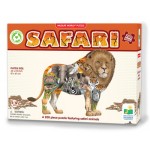 200 pc Wildlife World Shaped Puzzle – Safari