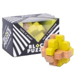 Colour Block Wooden Puzzle - Professor Puzzle Colour Block Wooden Puzzle - Professor Puzzle
