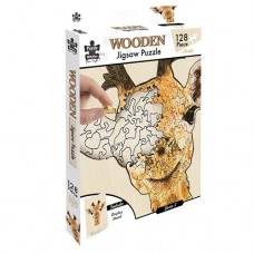 Wooden Jigsaw Puzzle - Giraffe 128pc