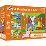 Woodland Puzzles - 4 in a Box - Galt 