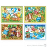 Peter Rabbit - 4-in-a-Box Puzzles - Orchard Toys
