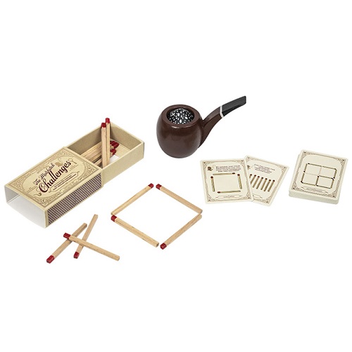 Sherlock Holmes Puzzle Smoking Pipe from who what why
