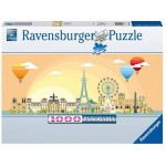 1000 pc Ravensburger Puzzle - A Day in Paris