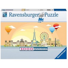 1000 pc Ravensburger Puzzle - A Day in Paris