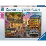 1000 pc Ravensburger Puzzle - Paris at Dawn