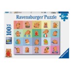 100 pc Ravensburger Puzzle - Capybara XXL 100 pc Ravensburger Puzzle - Capybara XXL