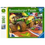 100 pc Ravensburger Puzzle - John Deere Big Wheels  XXL Pieces