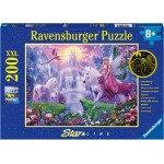 200 pc Ravensburger Puzzle - GID Unicorn Kingdom  XXL Pieces