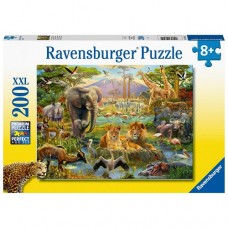 200 pc Ravensburger Puzzle - Animals in the Savannah  XXL Pieces