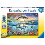 300 pc Ravensburger Puzzle - Dolphin Paradise - XXL Pieces