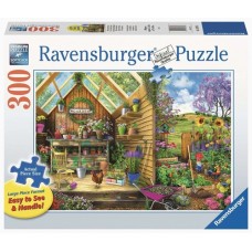 300 pc Ravensburger Puzzle LARGE FORMAT - Gardeners Getaway