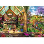300 pc Ravensburger Puzzle LARGE FORMAT - Gardeners Getaway