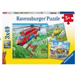 49 pc Ravensburger Puzzle - Above the Clouds 3x49 pc