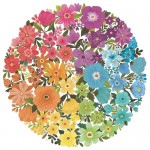 500 pc Ravensburger Circle of Colors Puzzle - Flowers