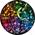 500 pc Ravensburger Circle of Colors Puzzle - Manga 