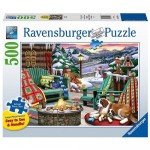 500 pc Ravensburger Puzzle LARGE FORMAT - Apres All Day