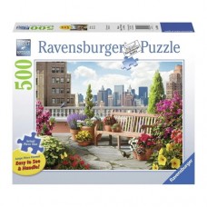 500 pc Ravensburger Puzzle LARGE FORMAT - Rooftop Garden