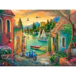 750 pc Ravensburger Puzzle - European Villa Views - LARGE FORMAT 750 pc Ravensburger Puzzle - European Villa Views - LARGE FORMAT
