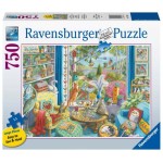 750 pc Ravensburger Puzzle - The Bird Watchers - LARGE FORMAT 