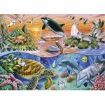 100 pc Ravensburger Puzzle - Beautiful Ocean XXL Pieces