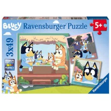 49 pc Ravensburger Puzzle - Bluey 3x49 pc
