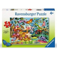 60 pc Ravensburger Puzzle - Backyard Bug World