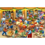 12 pc Ravensburger Puzzle - Christmas Toy Factory 2x12pc