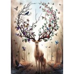 1000 pc Ravensburger Puzzle - Magical Deer