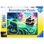 100 pc Ravensburger Puzzle - Octopus Treasure XXL Pieces