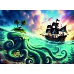 100 pc Ravensburger Puzzle - Octopus Treasure XXL Pieces