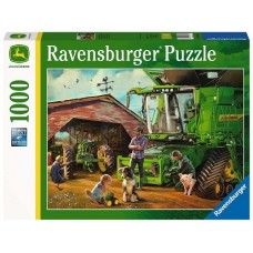 1000 pc Ravensburger Puzzle - John Deere Then and Now