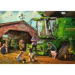 1000 pc Ravensburger Puzzle - John Deere Then and Now