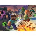100 pc Ravensburger Puzzle - Monster Minecraft  XXL Pieces
