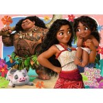 100 pc Ravensburger Puzzle - Disney Moana 2  4 x 100pc  