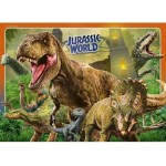 100 pc Ravensburger Puzzle - Welcome To Jurassic World 4 x 100pc