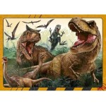 100 pc Ravensburger Puzzle - Welcome To Jurassic World 4 x 100pc